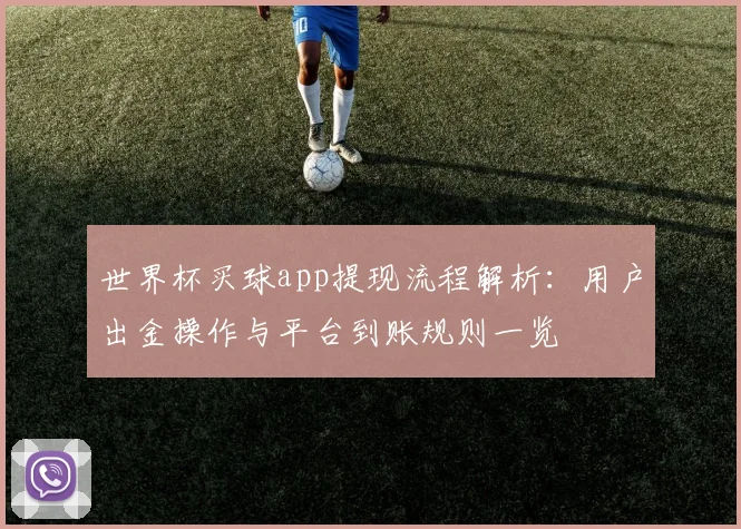 世界杯买球app提现流程解析：用户出金操作与平台到账规则一览
